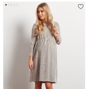 Pink Blush Maternity Dress